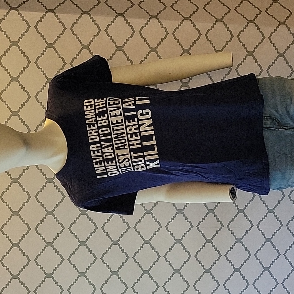 "Best Auntie" Screen Tee